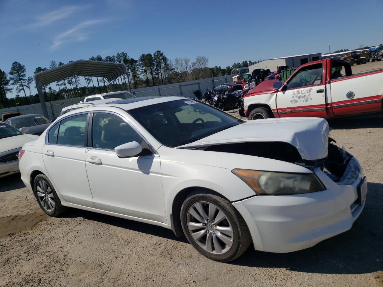 HONDA ACCORD EXL 2011 with VIN 1HGCP2F89BA048502 - Photo from auction