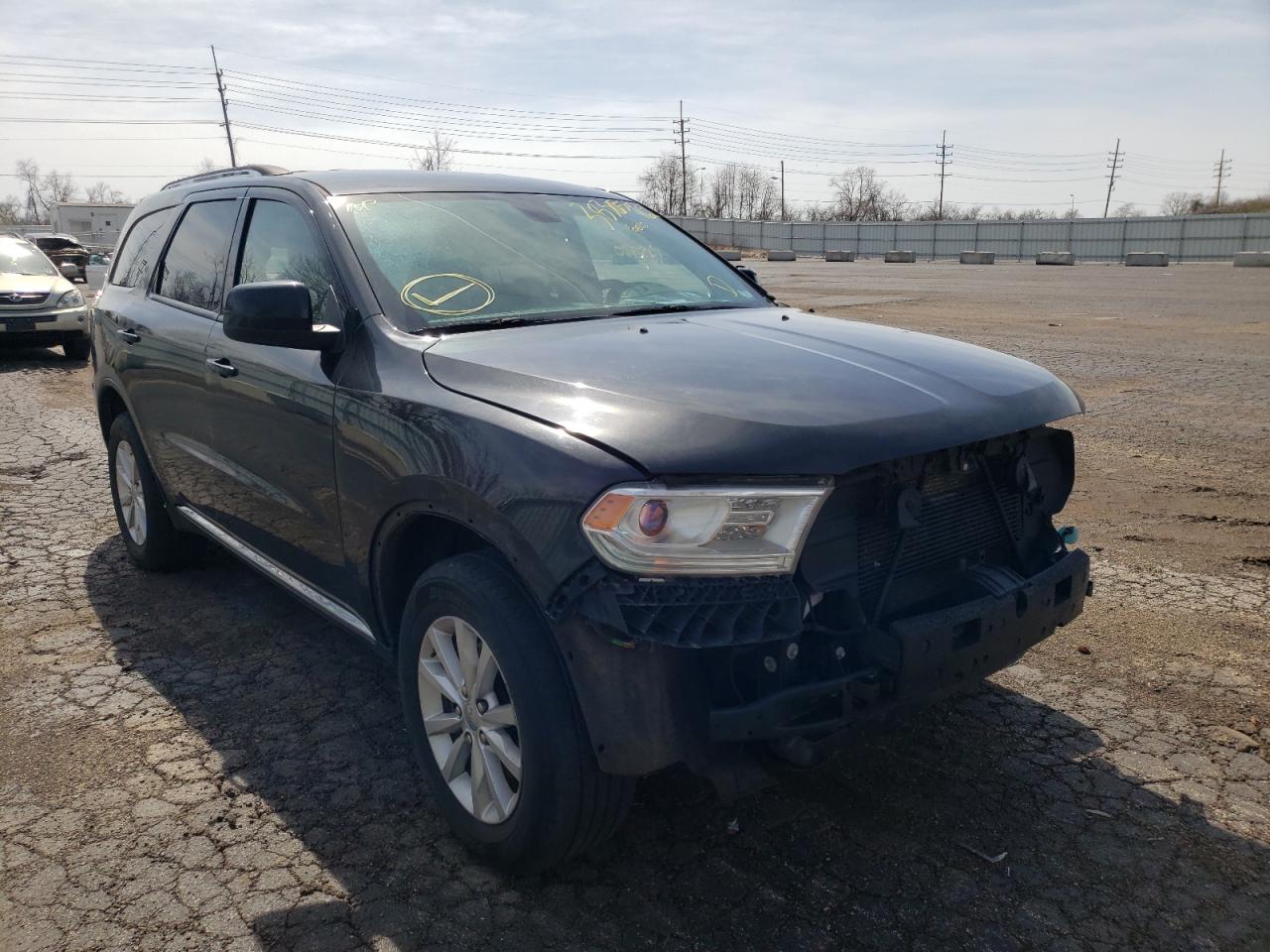 DODGE DURANGO SX 2015 with VIN 1C4RDJAG7FC245009 - Photo from auction