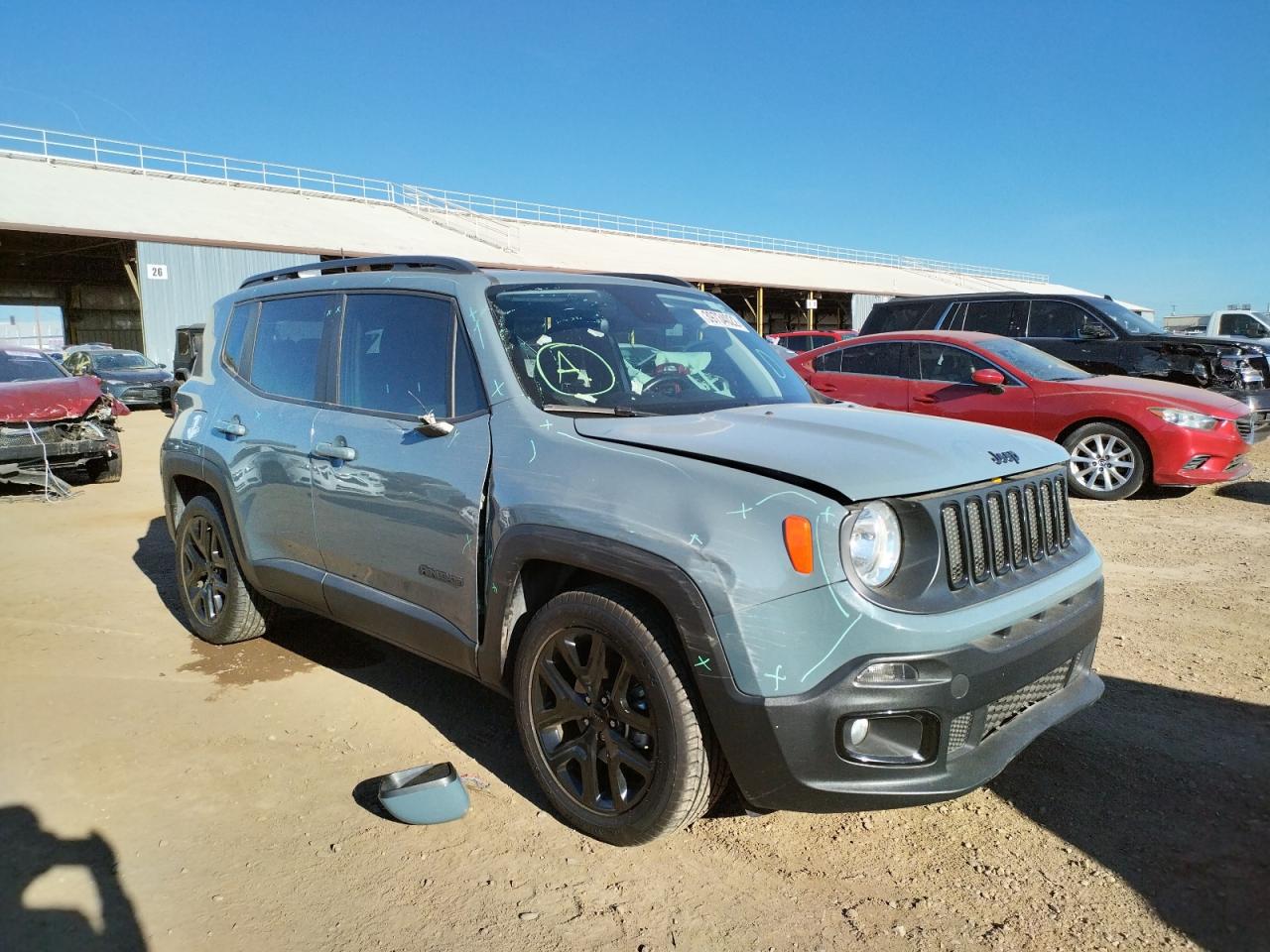JEEP RENEGADE L 2018 with VIN ZACCJABB5JPH57308 - Photo from auction
