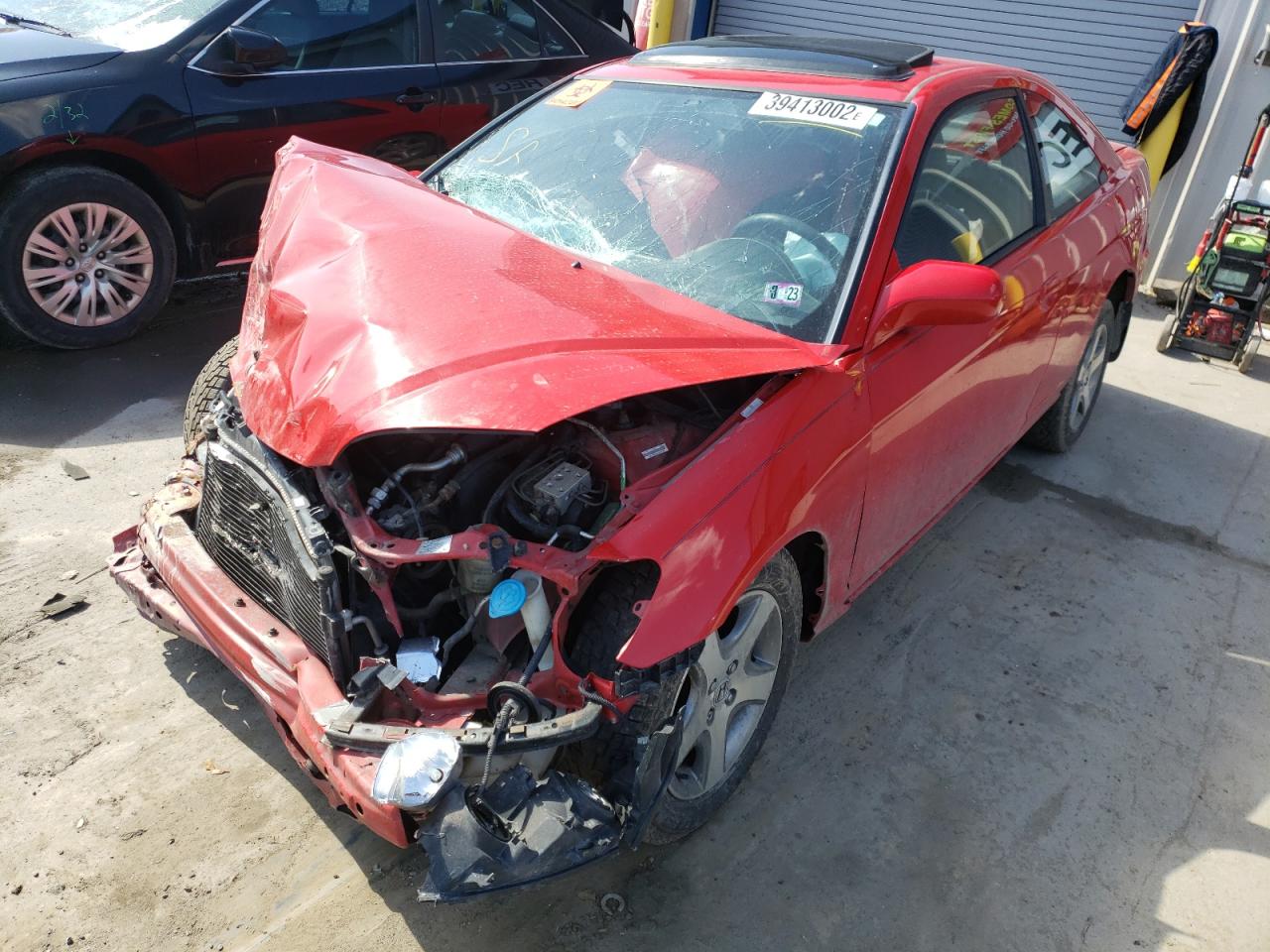 Photo 2 from auction – 2004 HONDA CIVIC EX with VIN 1HGEM22964L031485