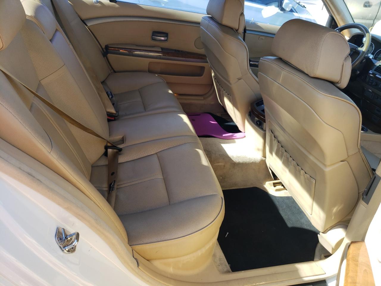Photo 6 from auction – 2004 BMW 745 LI with VIN WBAGN63434DS47896