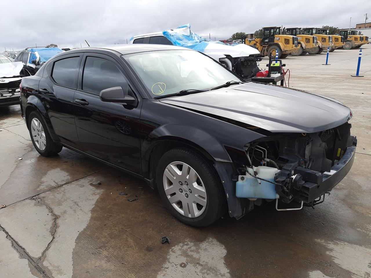 DODGE AVENGER SE 2013 with VIN 1C3CDZAB7DN638670 - Photo from auction