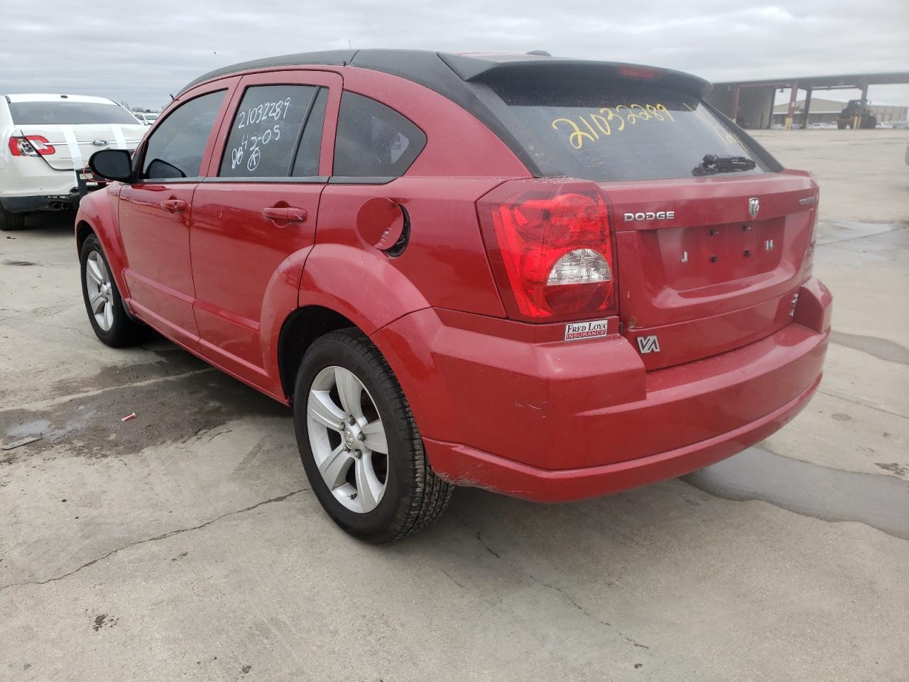 Photo 3 from auction – 2012 DODGE CALIBER SX with VIN 1C3CDWDA9CD531609