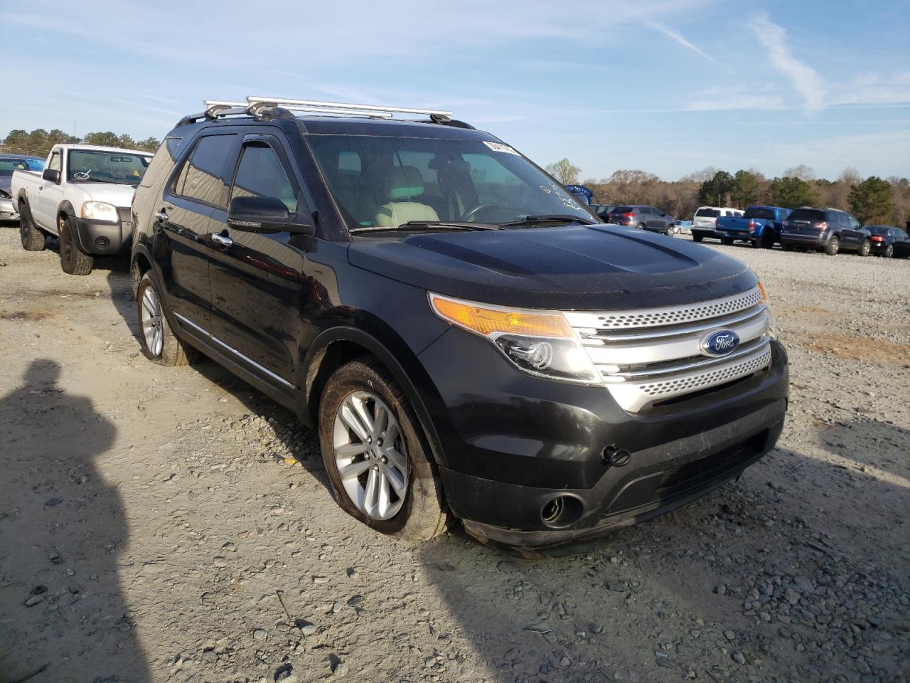 FORD EXPLORER X 2014 with VIN 1FM5K7D92EGB40126 - Photo from auction