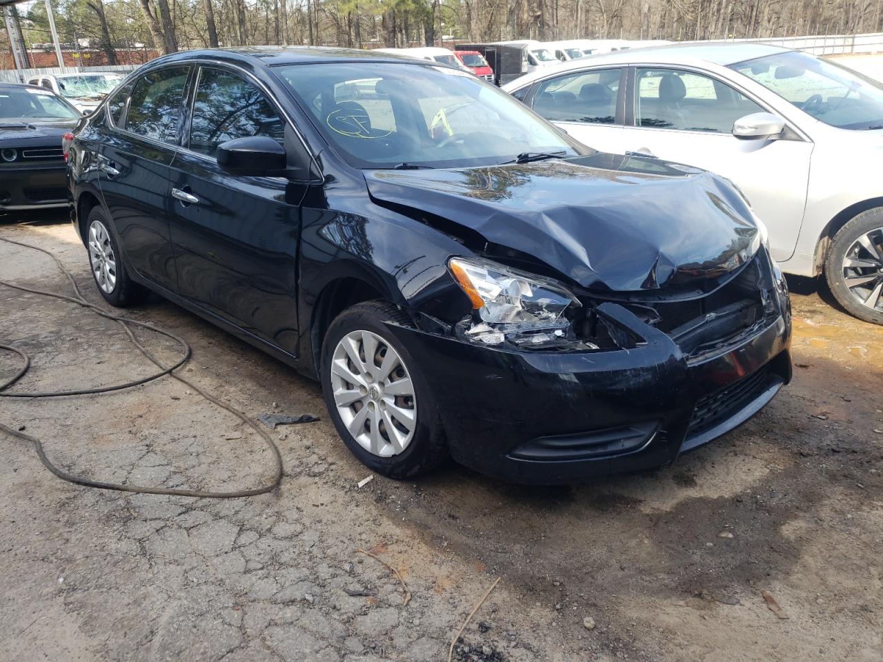 NISSAN SENTRA S 2014 with VIN 3N1AB7AP2EY247121 - Photo from auction