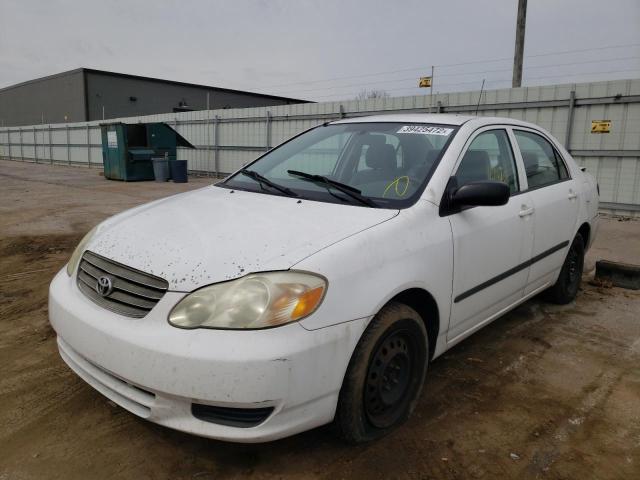 Photo 2 from auction – 2003 TOYOTA COROLLA CE with VIN 1NXBR32EX3Z122026