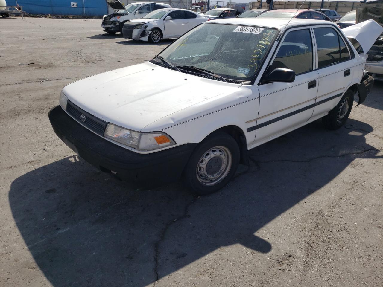 Photo 2 from auction – 1992 TOYOTA COROLLA with VIN JT2AE91A0N0291102