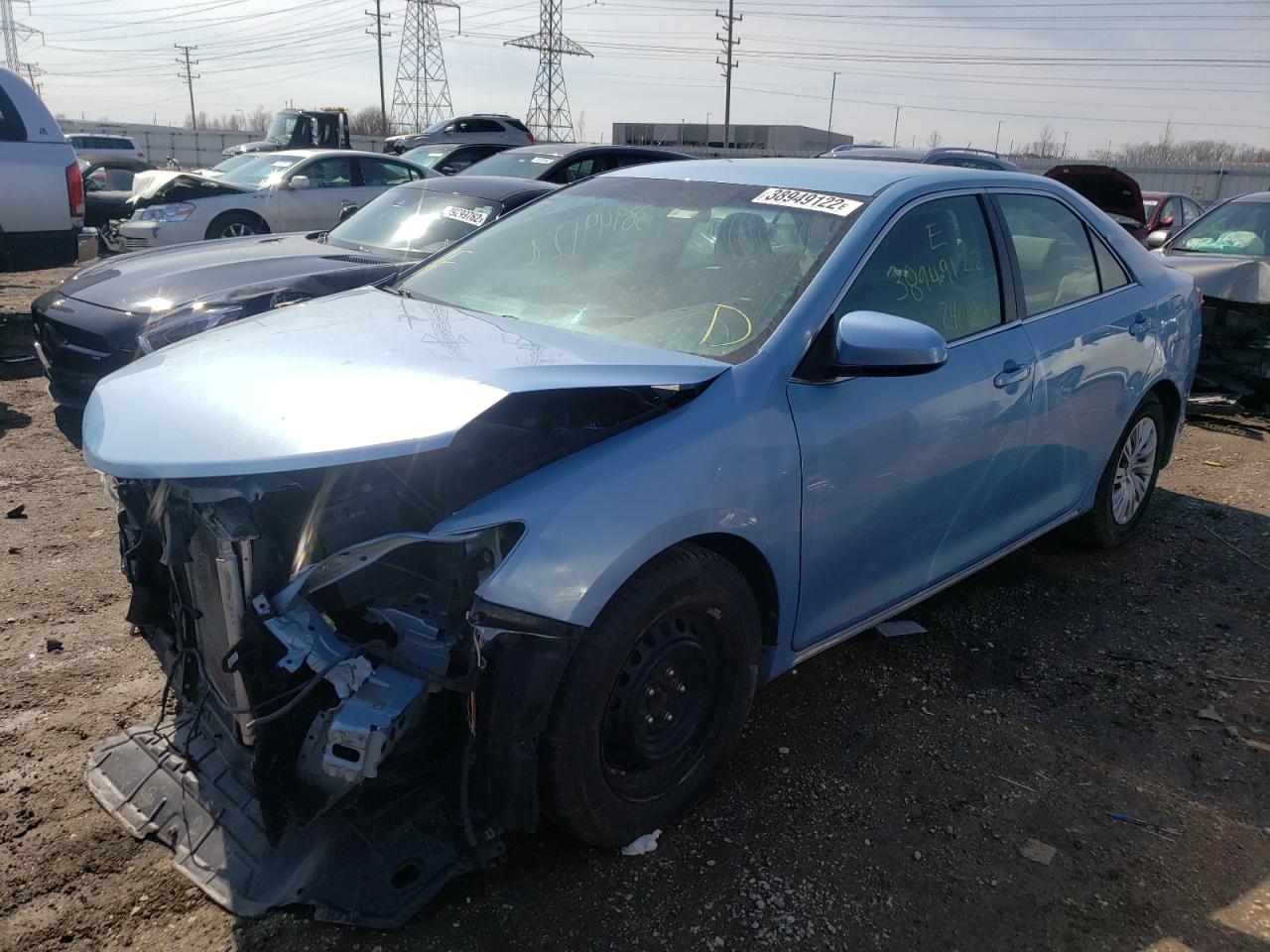 Photo 2 from auction – 2013 TOYOTA CAMRY L with VIN 4T1BF1FK3DU683120