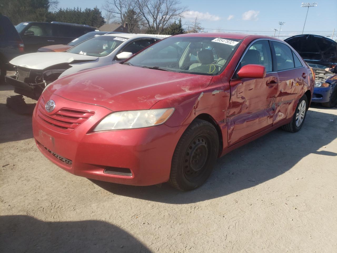 Photo 2 from auction – 2007 TOYOTA CAMRY CE with VIN 4T1BE46K67U024991