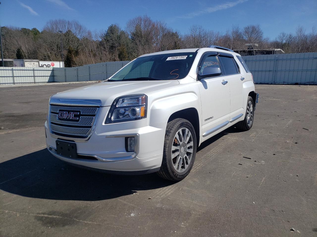 Photo 2 from auction – 2017 GMC TERRAIN DE with VIN 2GKFLVE31H6207151