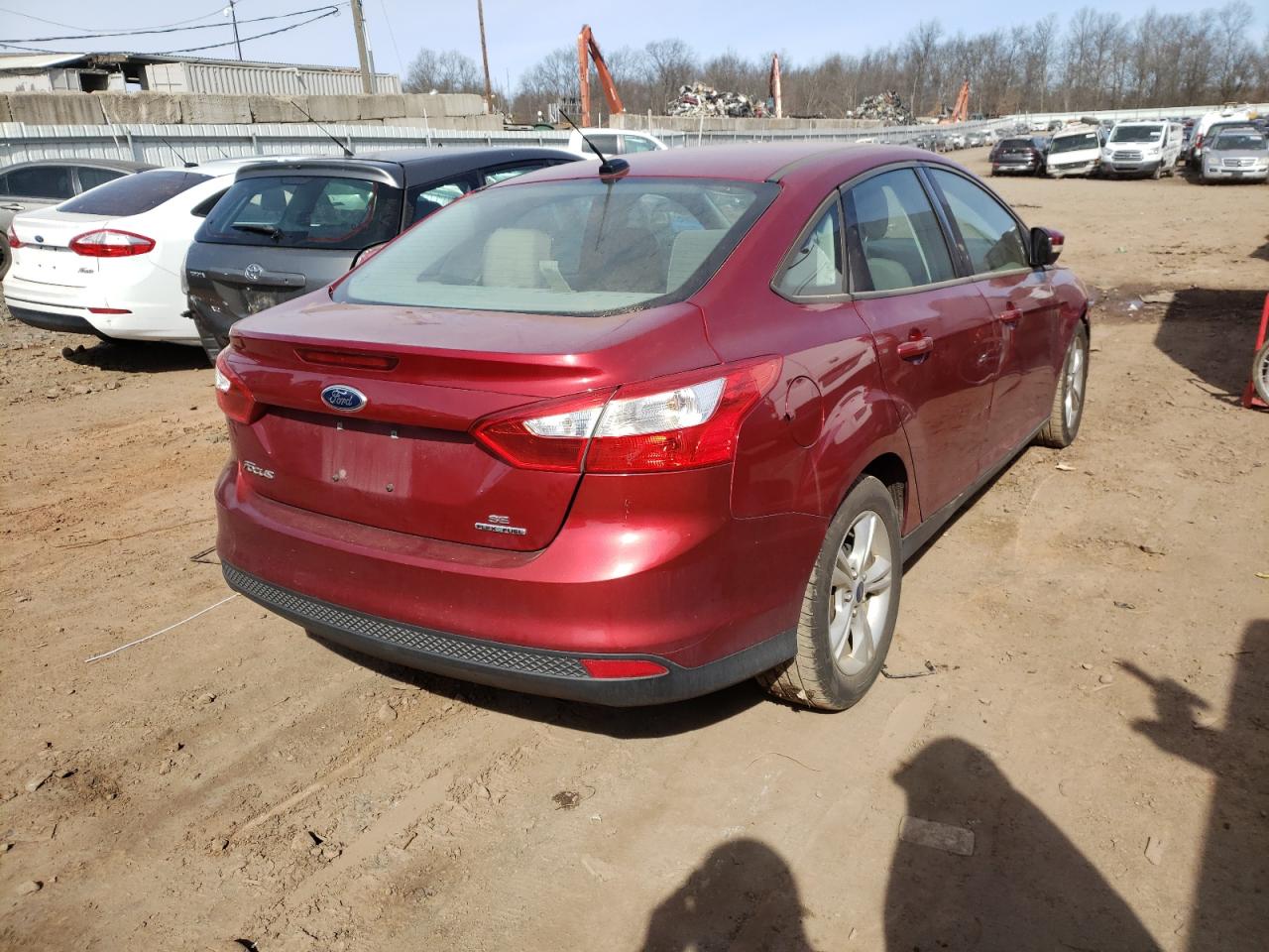 Photo 4 from auction – 2013 FORD FOCUS SE with VIN 1FADP3F23DL240886