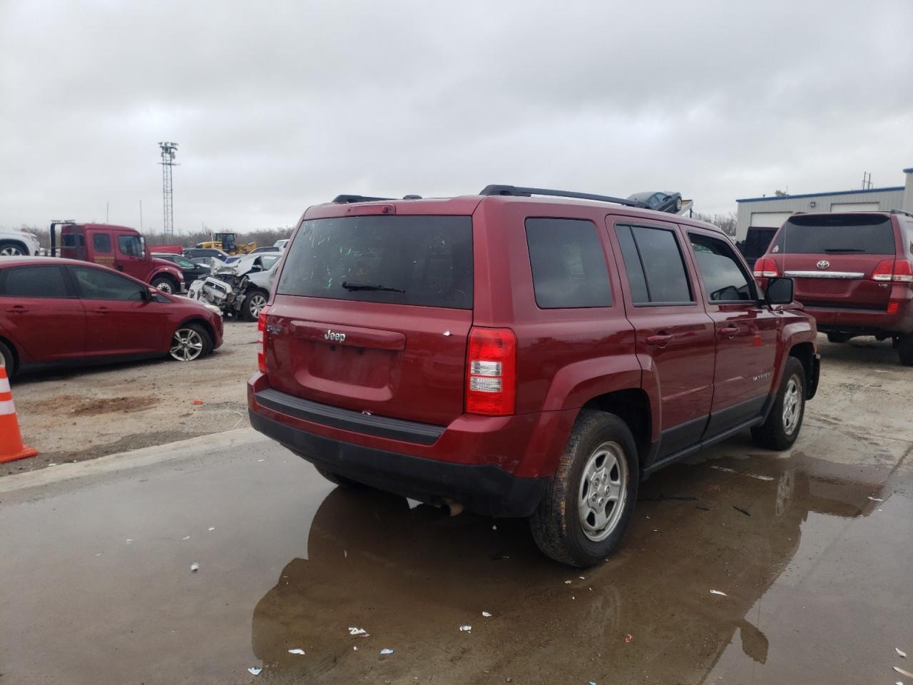 Photo 4 from auction – 2016 JEEP PATRIOT SP with VIN 1C4NJPBB2GD583491