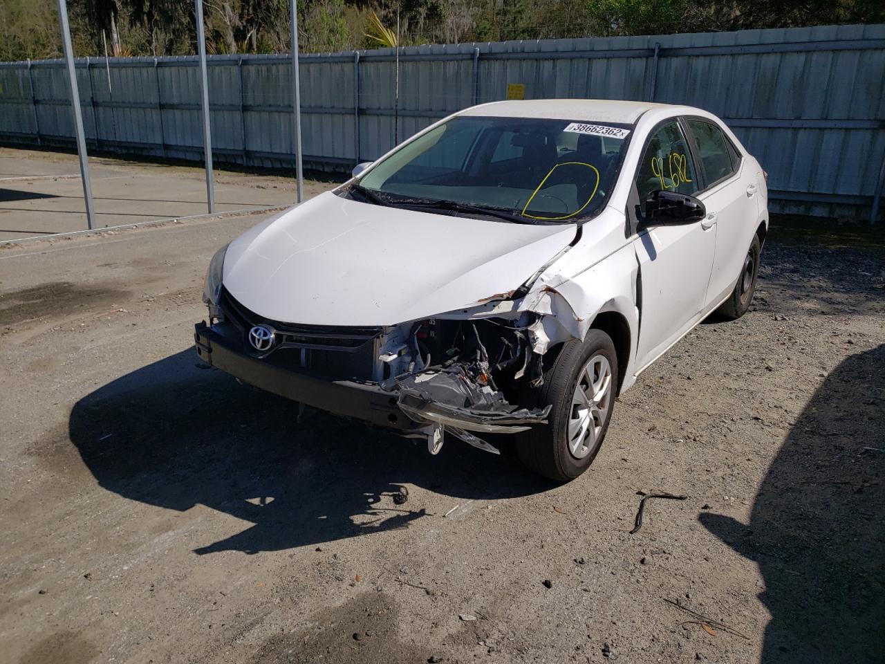 Photo 2 from auction – 2015 TOYOTA COROLLA L with VIN 2T1BURHE2FC477237