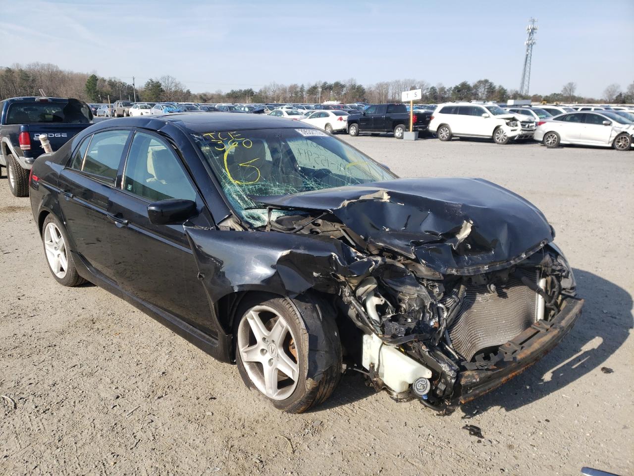 ACURA TL 2006 with VIN 19UUA66286A001072 - Photo from auction