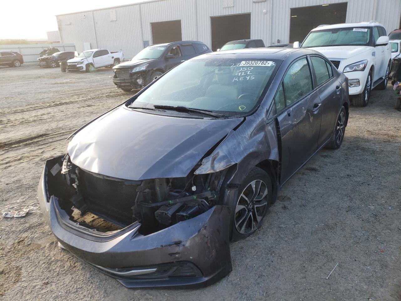 Photo 2 from auction – 2015 HONDA CIVIC EX with VIN 19XFB2F83FE098955