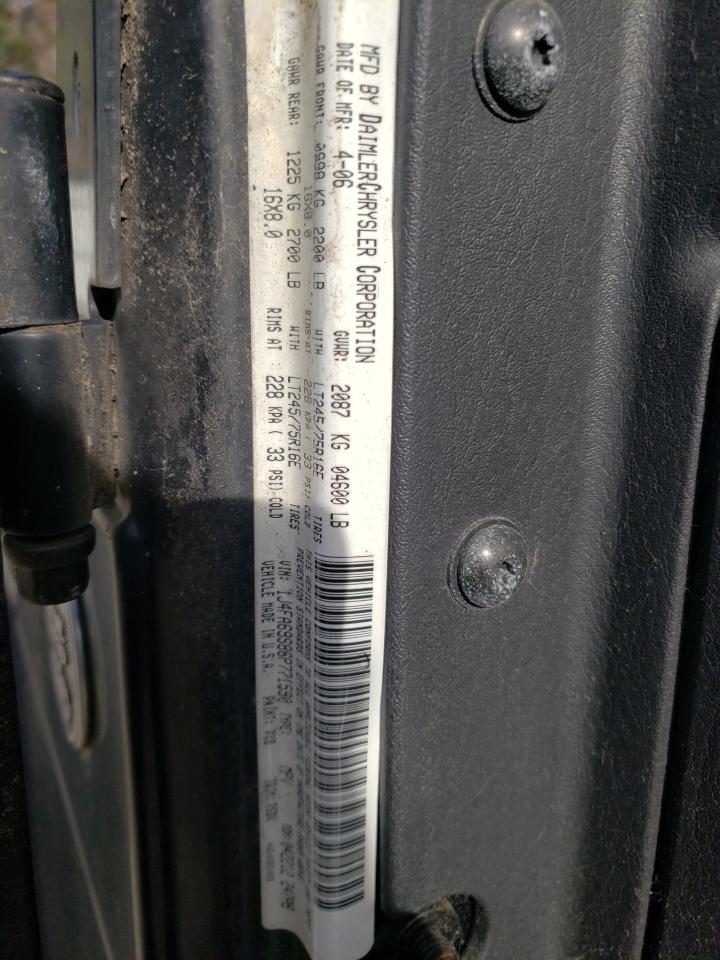 Photo 10 from auction – 2006 JEEP WRANGLER / with VIN 1J4FA69S86P771590