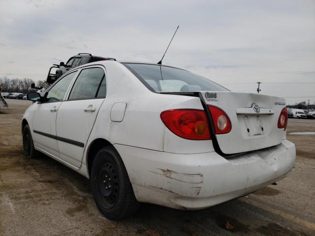 Photo 3 from auction – 2003 TOYOTA COROLLA CE with VIN 1NXBR32EX3Z122026