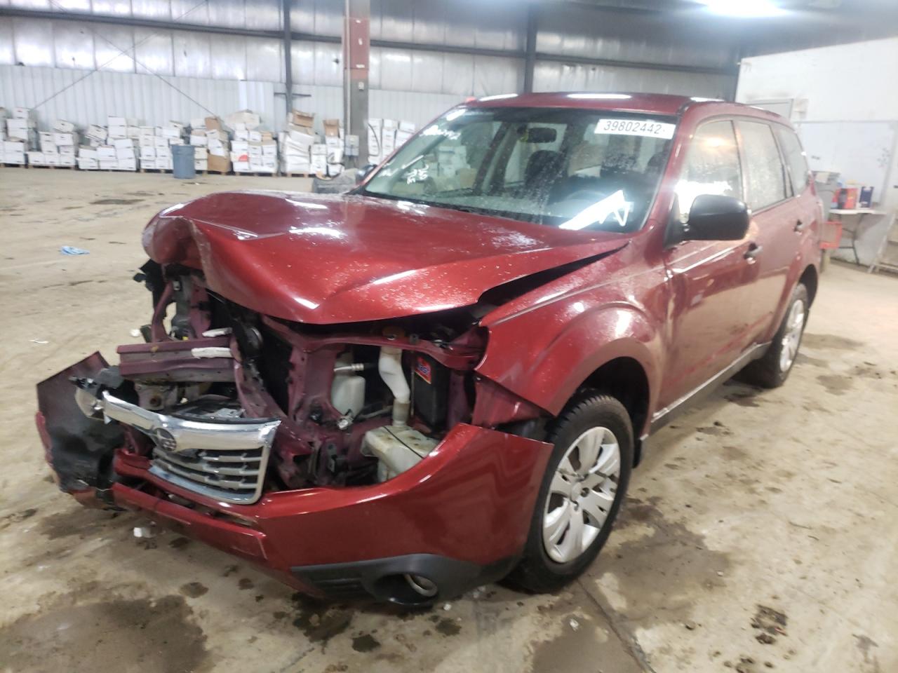 Photo 2 from auction – 2009 SUBARU FORESTER 2 with VIN JF2SH61699H708187