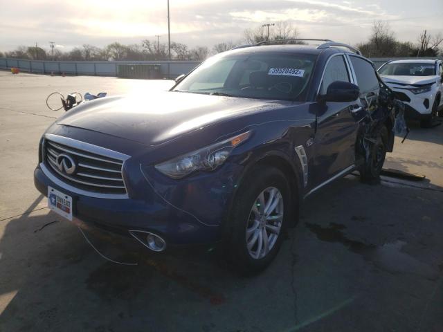 Photo 2 from auction – 2015 INFINITI QX70 with VIN JN8CS1MW0FM481126
