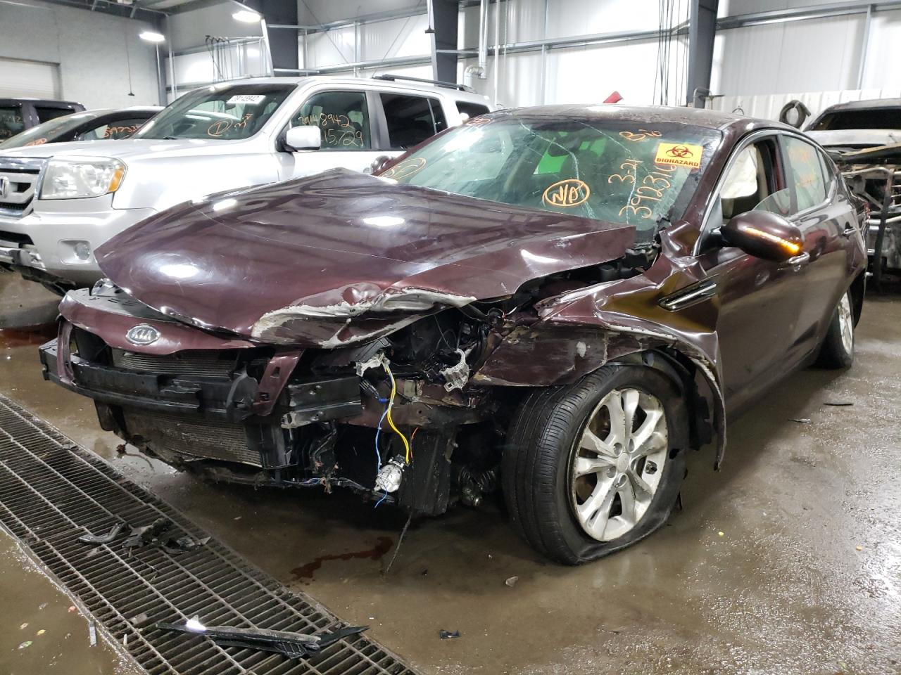 Photo 2 from auction – 2012 KIA OPTIMA EX with VIN 5XXGN4A71CG007030