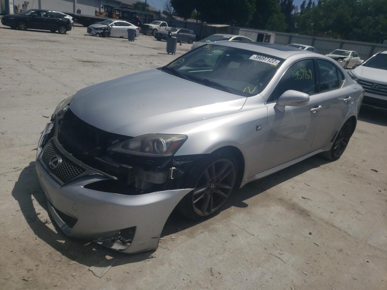 Photo 2 from auction – 2012 LEXUS IS 250 with VIN JTHBF5C24C5163032