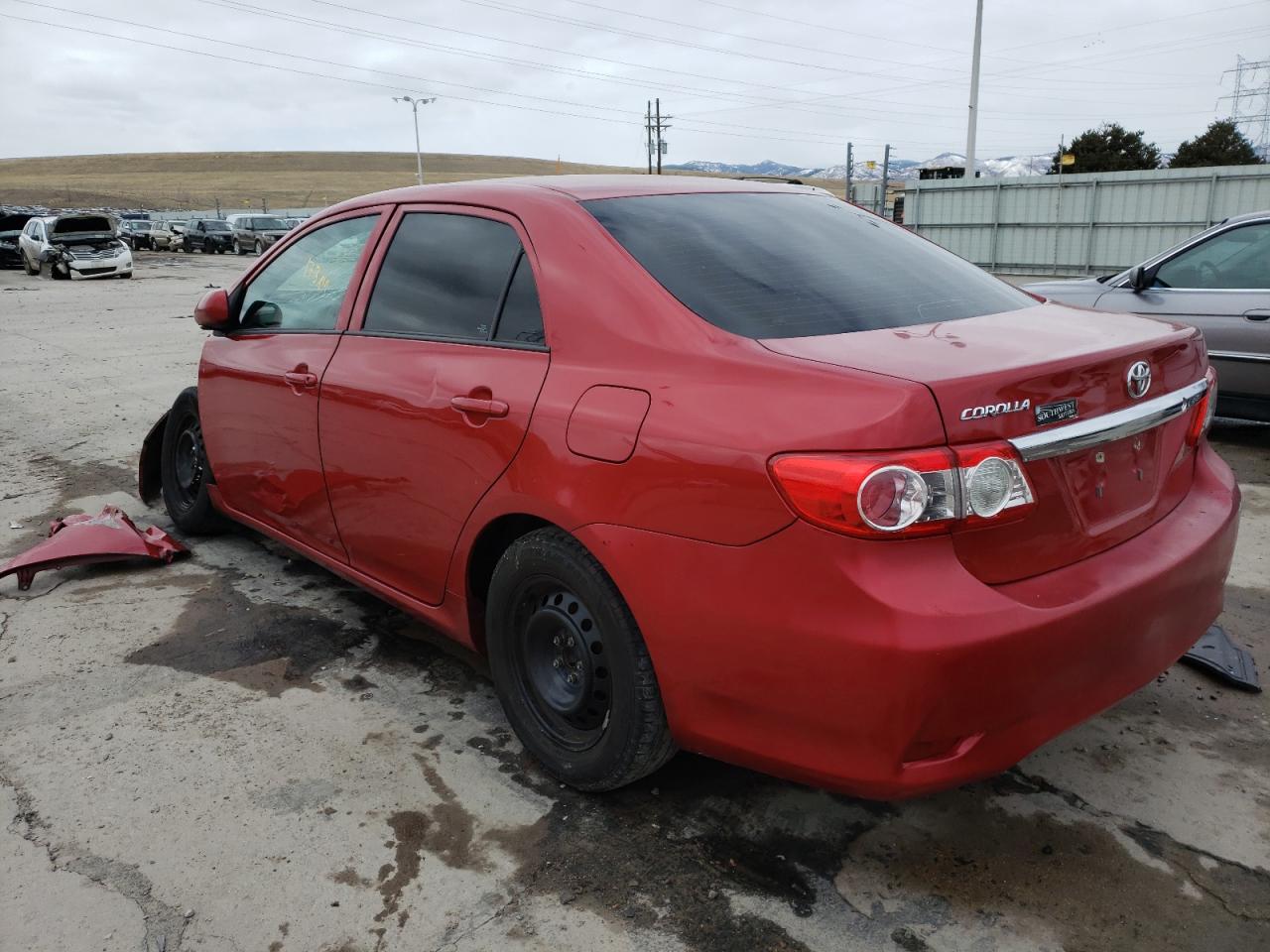 Photo 3 from auction – 2013 TOYOTA COROLLA BA with VIN 5YFBU4EE7DP197169