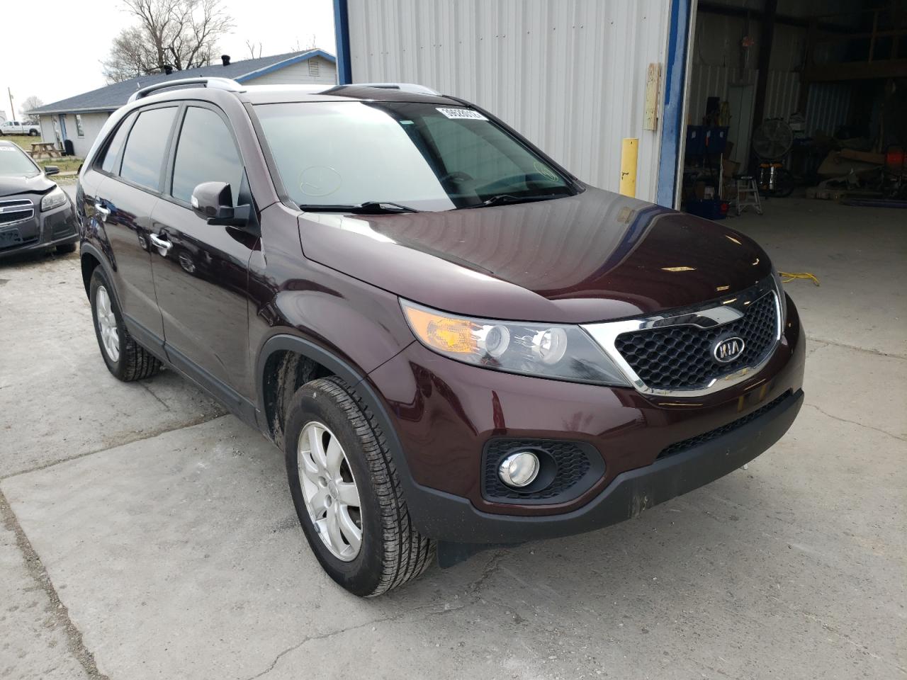 KIA SORENTO BA 2012 with VIN 5XYKT4A61CG222037 - Photo from auction