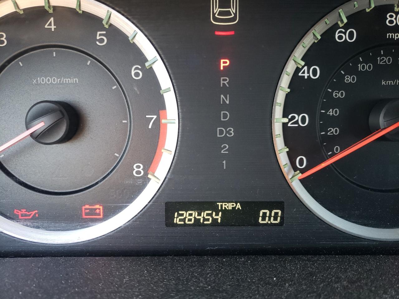 Photo 8 from auction – 2010 HONDA ACCORD LXP with VIN 1HGCP2F46AA127797