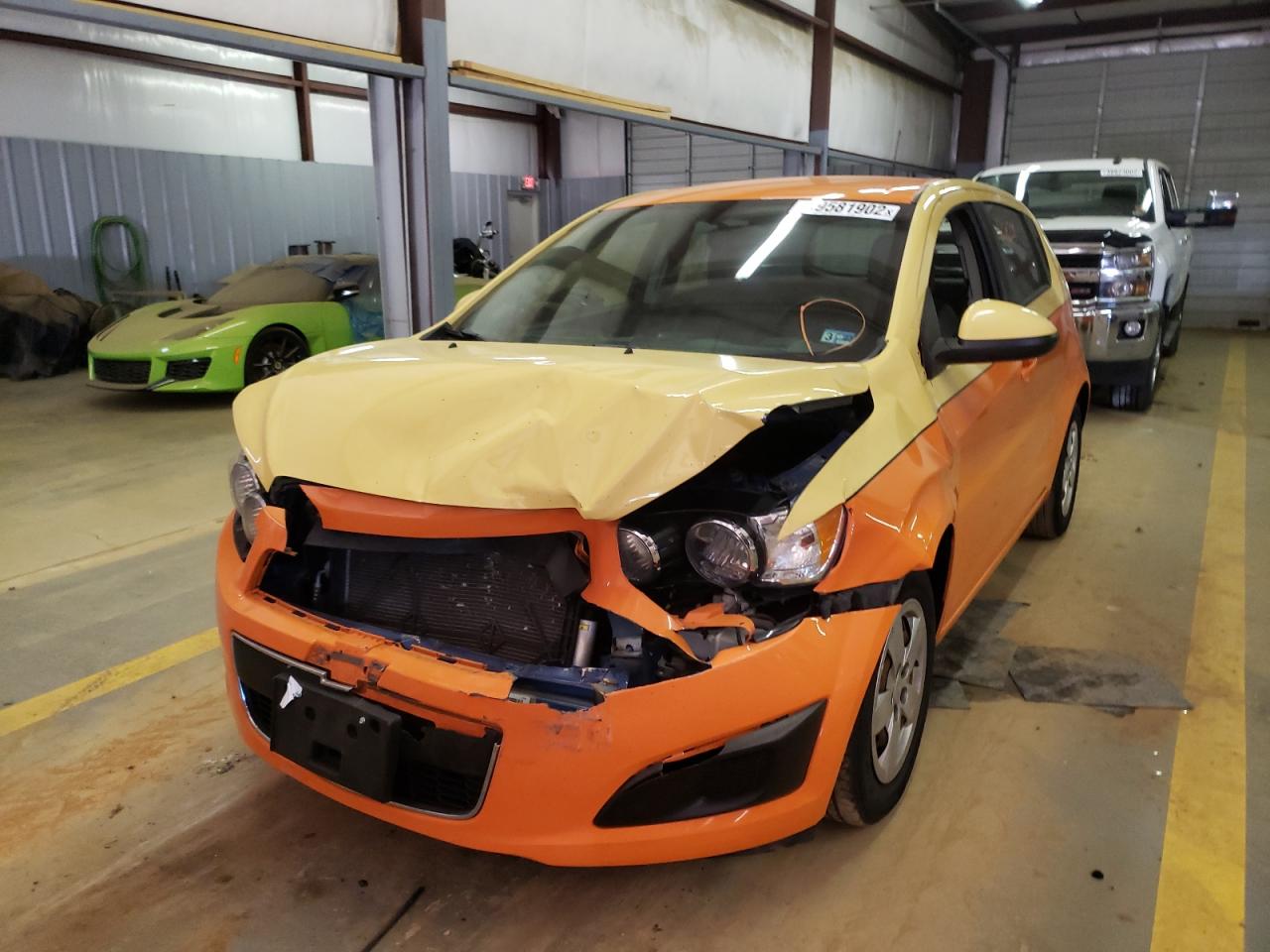 Photo 9 from auction – 2014 CHEVROLET SONIC LS with VIN 1G1JA6SH1E4162817