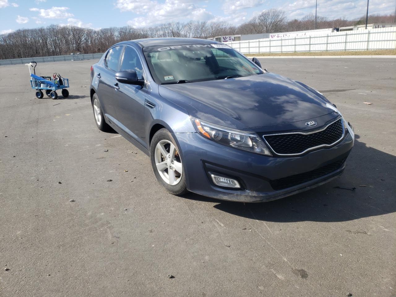 KIA OPTIMA LX 2015 with VIN KNAGM4A76F5593457 - Photo from auction