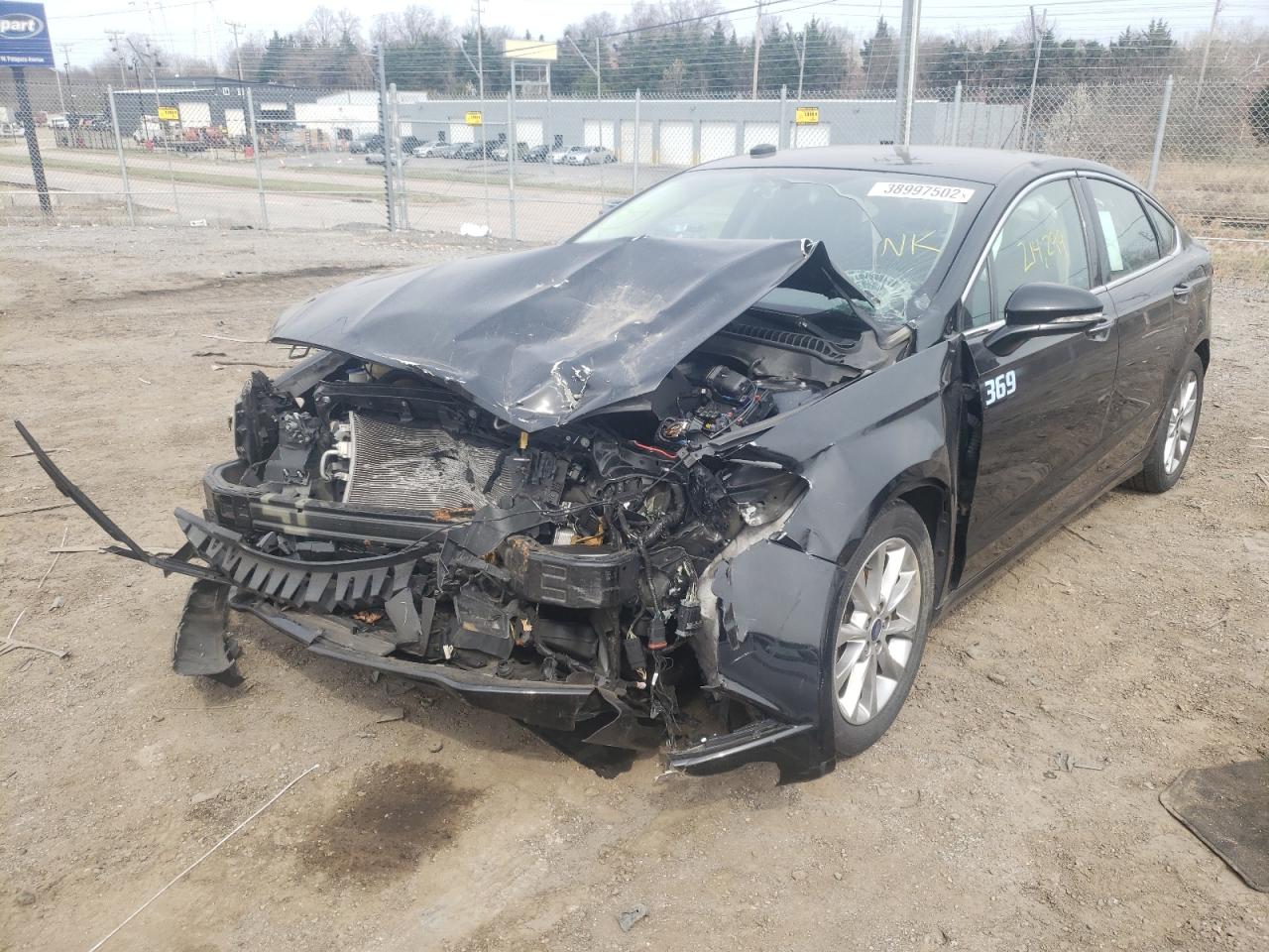 Photo 2 from auction – 2017 FORD FUSION SE with VIN 3FA6P0HD4HR298289