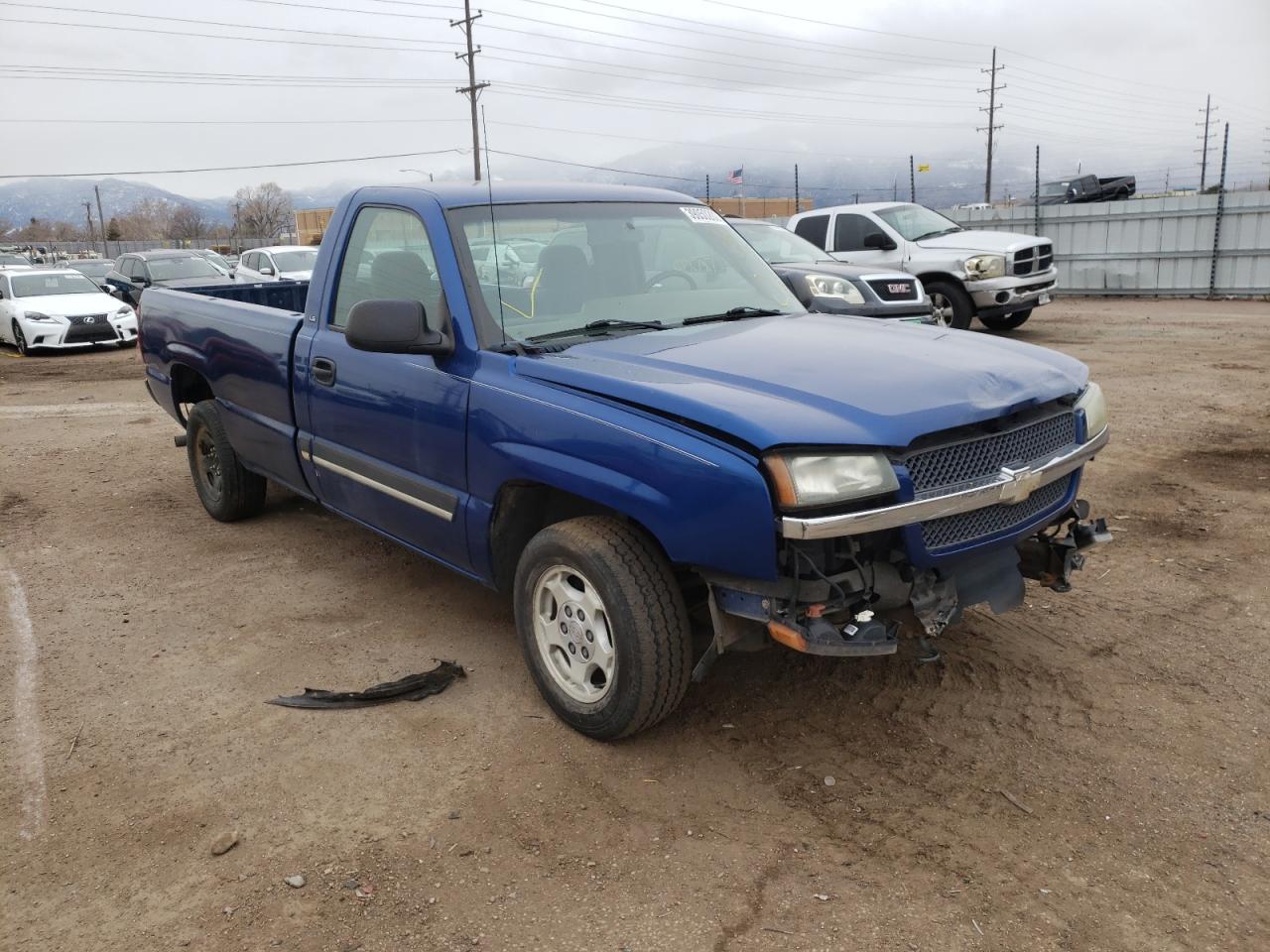 CHEVROLET SILVERADO 2003 with VIN 1GCEC14V63Z140966 - Photo from auction