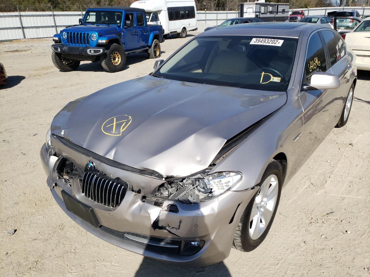 Photo 2 from auction – 2013 BMW 528 I with VIN WBAXG5C51DD229085