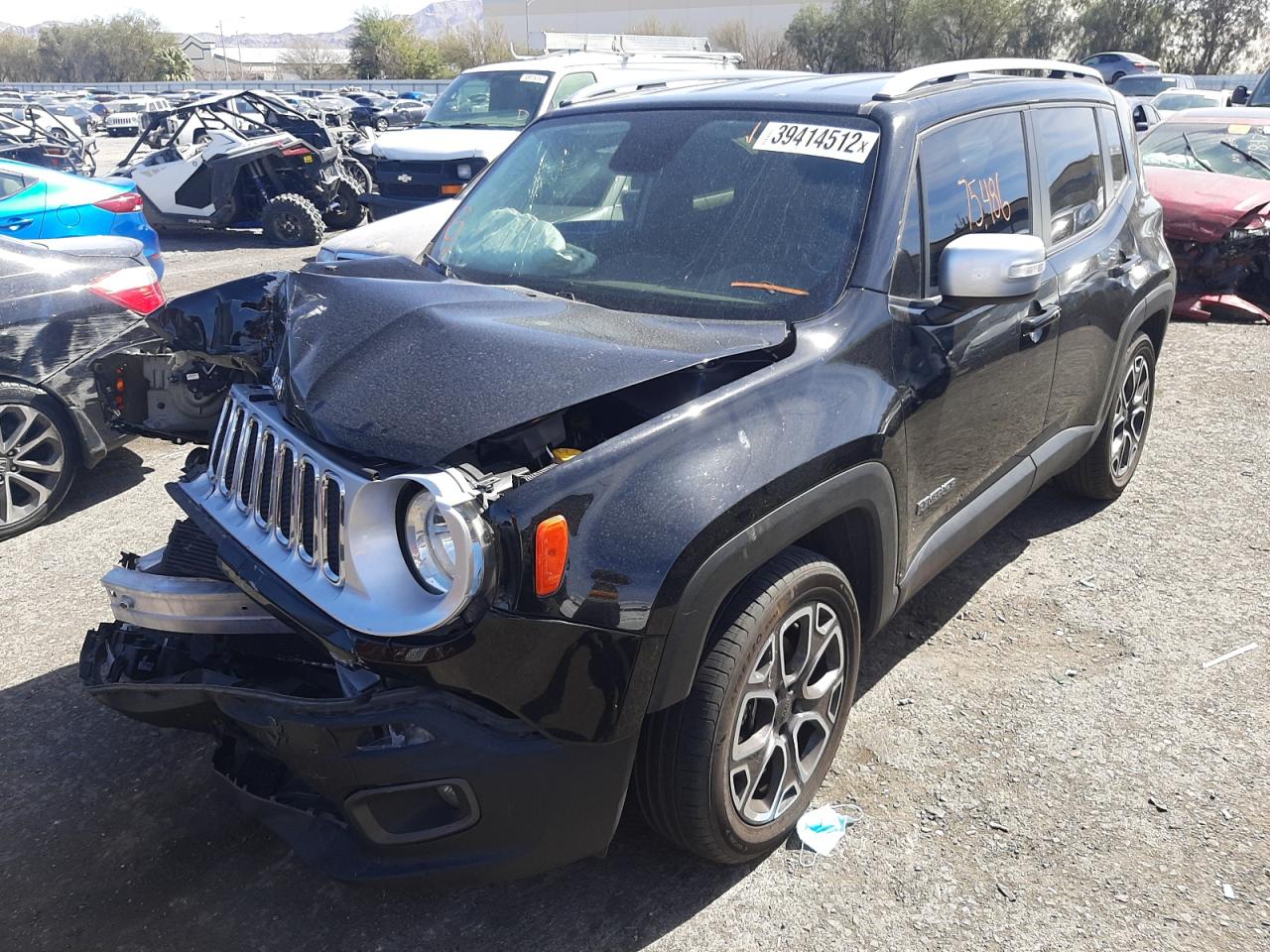 Photo 2 from auction – 2015 JEEP RENEGADE L with VIN ZACCJADTXFPB46493