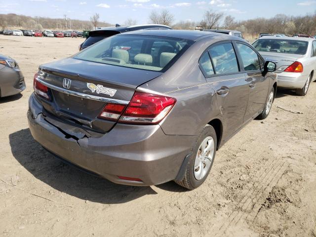 Photo 4 from auction – 2013 HONDA CIVIC LX with VIN 2HGFB2F55DH601846