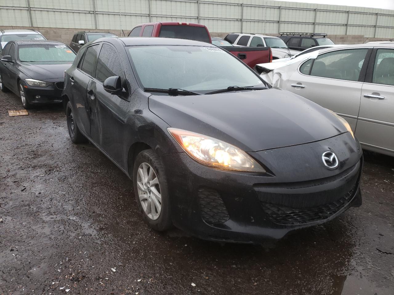 MAZDA 3 I 2013 with VIN JM1BL1L7XD1793385 - Photo from auction