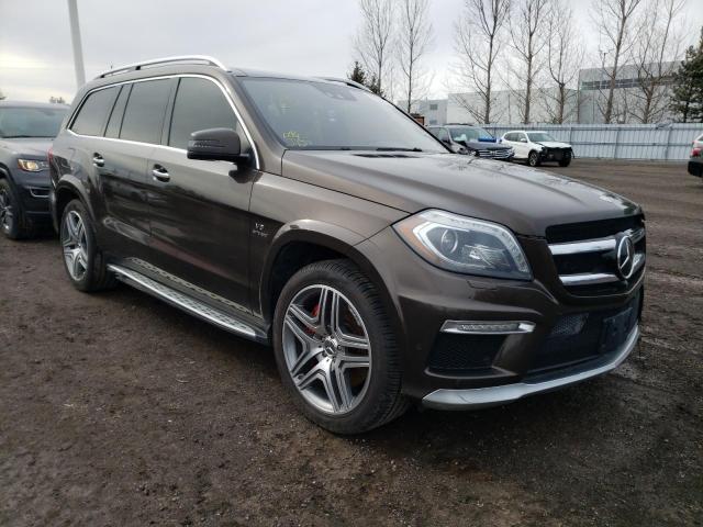 MERCEDES-BENZ GL 63 AMG 2014 with VIN 4JGDF7EE4EA309271 - Photo from auction