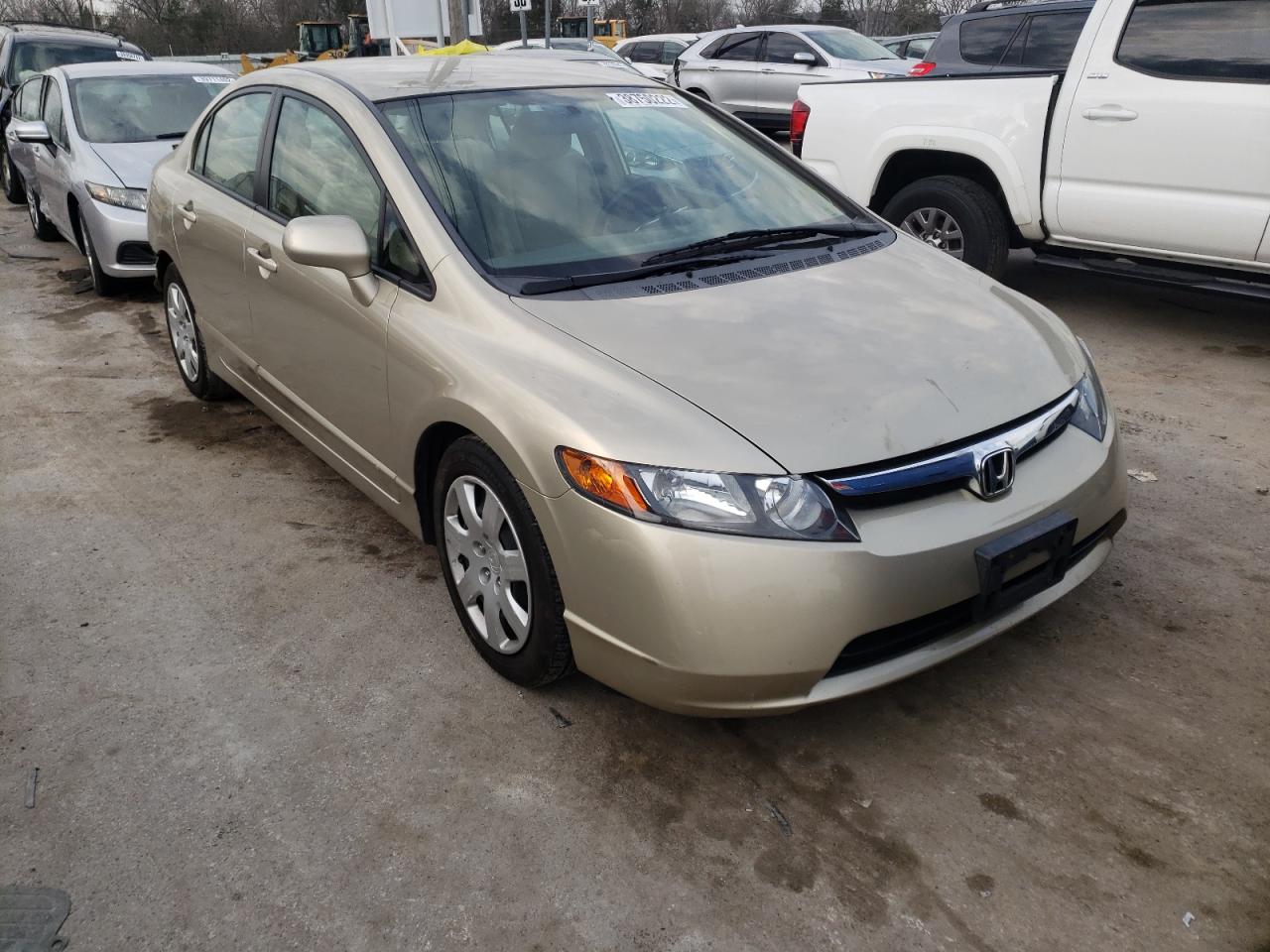 HONDA CIVIC LX 2008 with VIN 1HGFA16558L108433 - Photo from auction