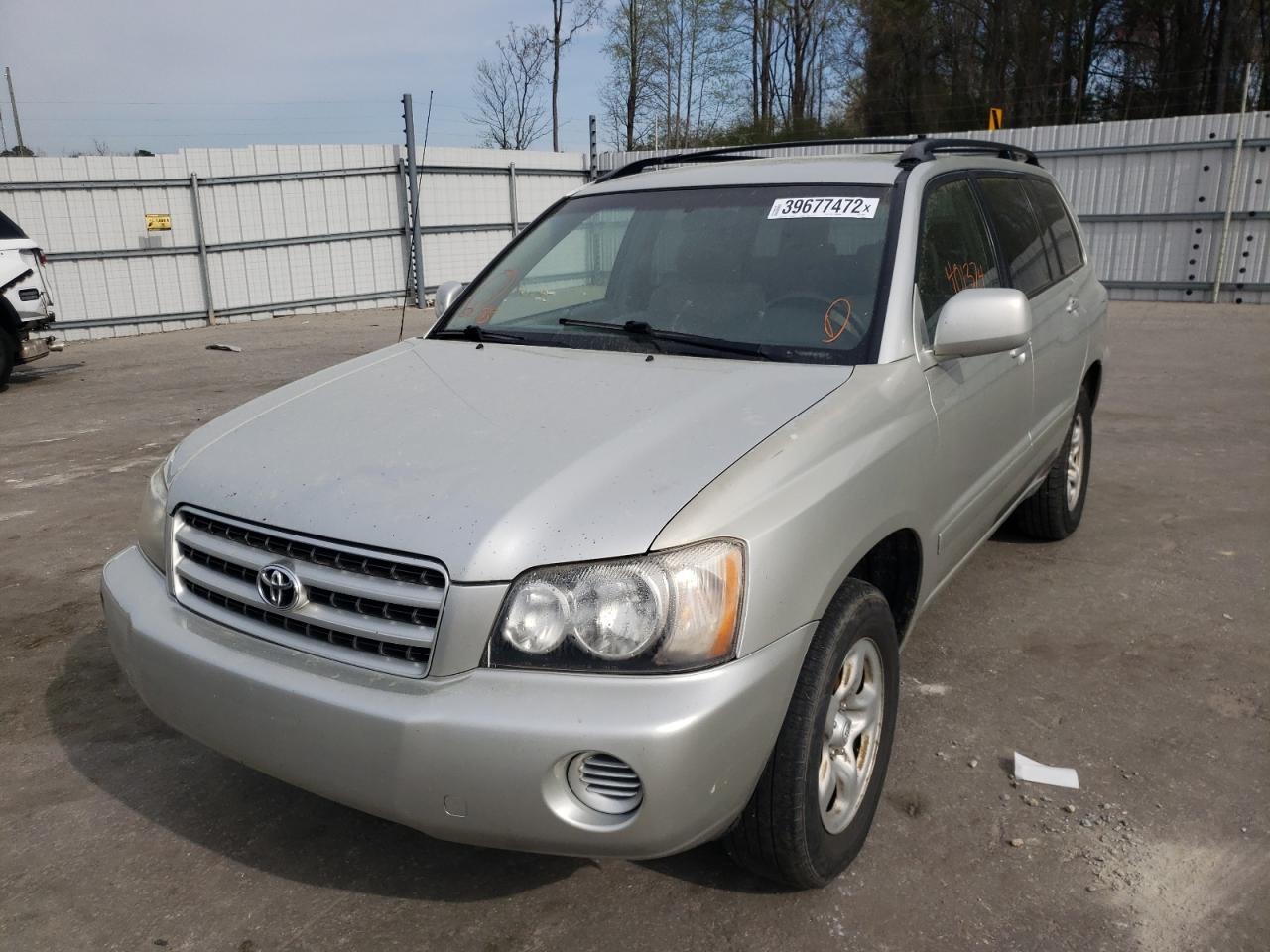 Photo 2 from auction – 2003 TOYOTA HIGHLANDER with VIN JTEGD21AX30072961