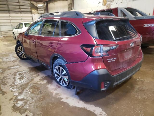 Photo 3 from auction – 2020 SUBARU OUTBACK PR with VIN 4S4BTAEC2L3161974