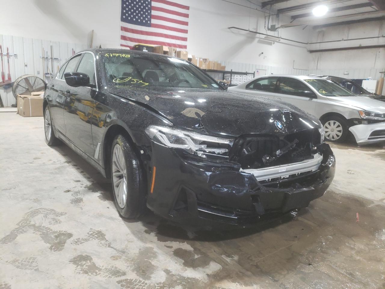 BMW 530 I 2021 with VIN WBA53BH01MWX19948 - Photo from auction