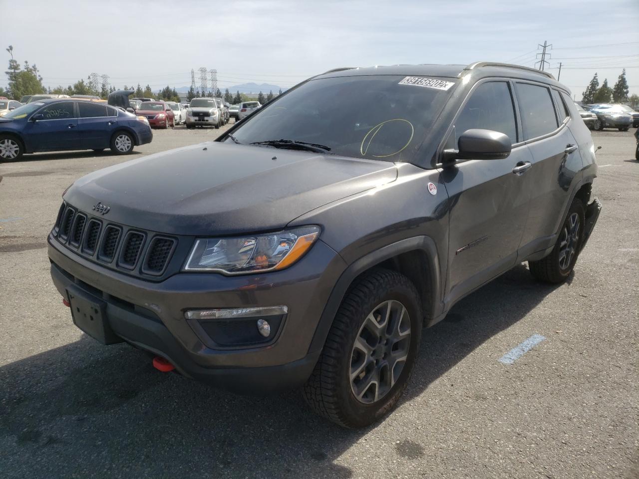 Photo 2 from auction – 2019 JEEP COMPASS TR with VIN 3C4NJDDB6KT688243
