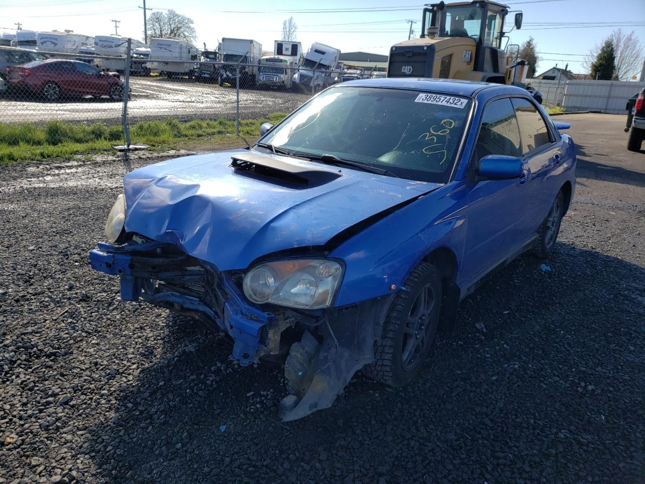 Photo 2 from auction – 2004 SUBARU IMPREZA WR with VIN JF1GD29664G514427