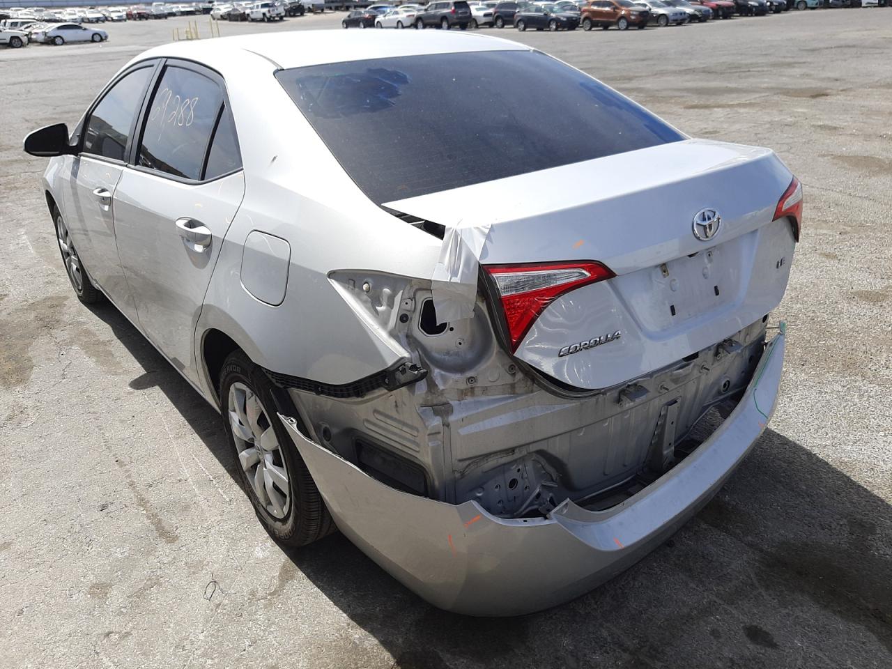 Photo 3 from auction – 2016 TOYOTA COROLLA L with VIN 2T1BURHE9GC654335