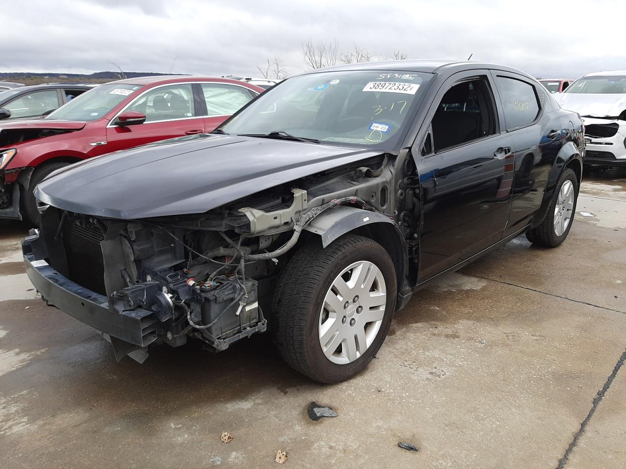 Photo 2 from auction – 2013 DODGE AVENGER SE with VIN 1C3CDZAB7DN638670