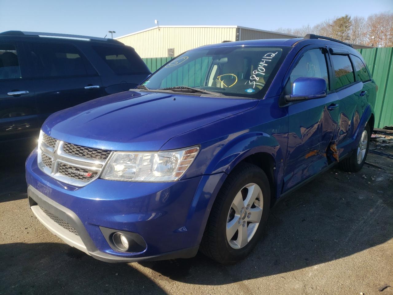 Photo 2 from auction – 2012 DODGE JOURNEY SX with VIN 3C4PDCBG2CT336254