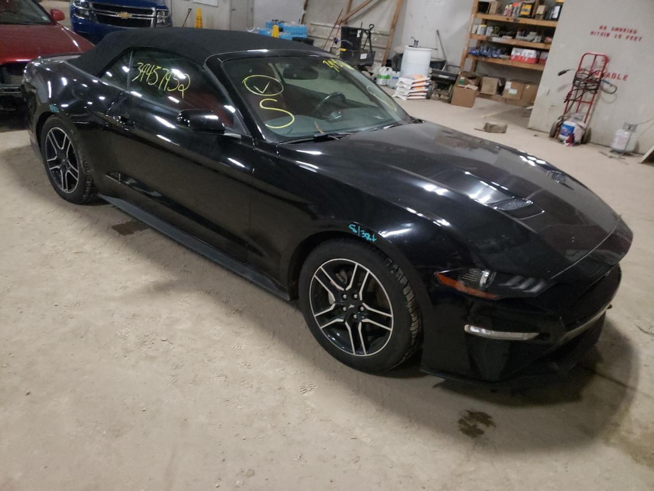 Photo 1 from auction – 2018 FORD MUSTANG with VIN 1FATP8UH8J5139293