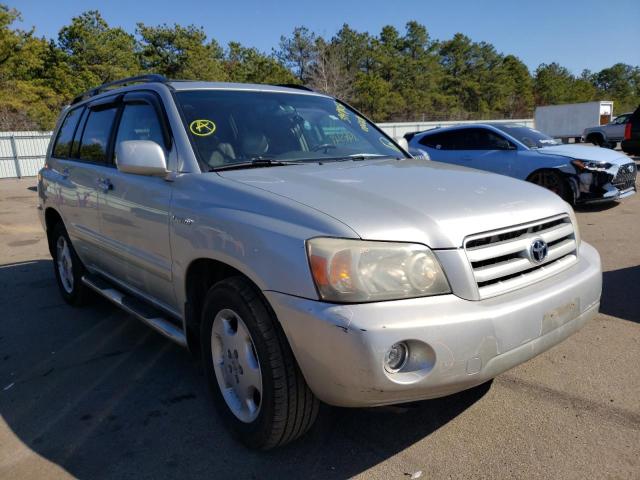 TOYOTA HIGHLANDER 2004 with VIN JTEEP21A540016829 - Photo from auction