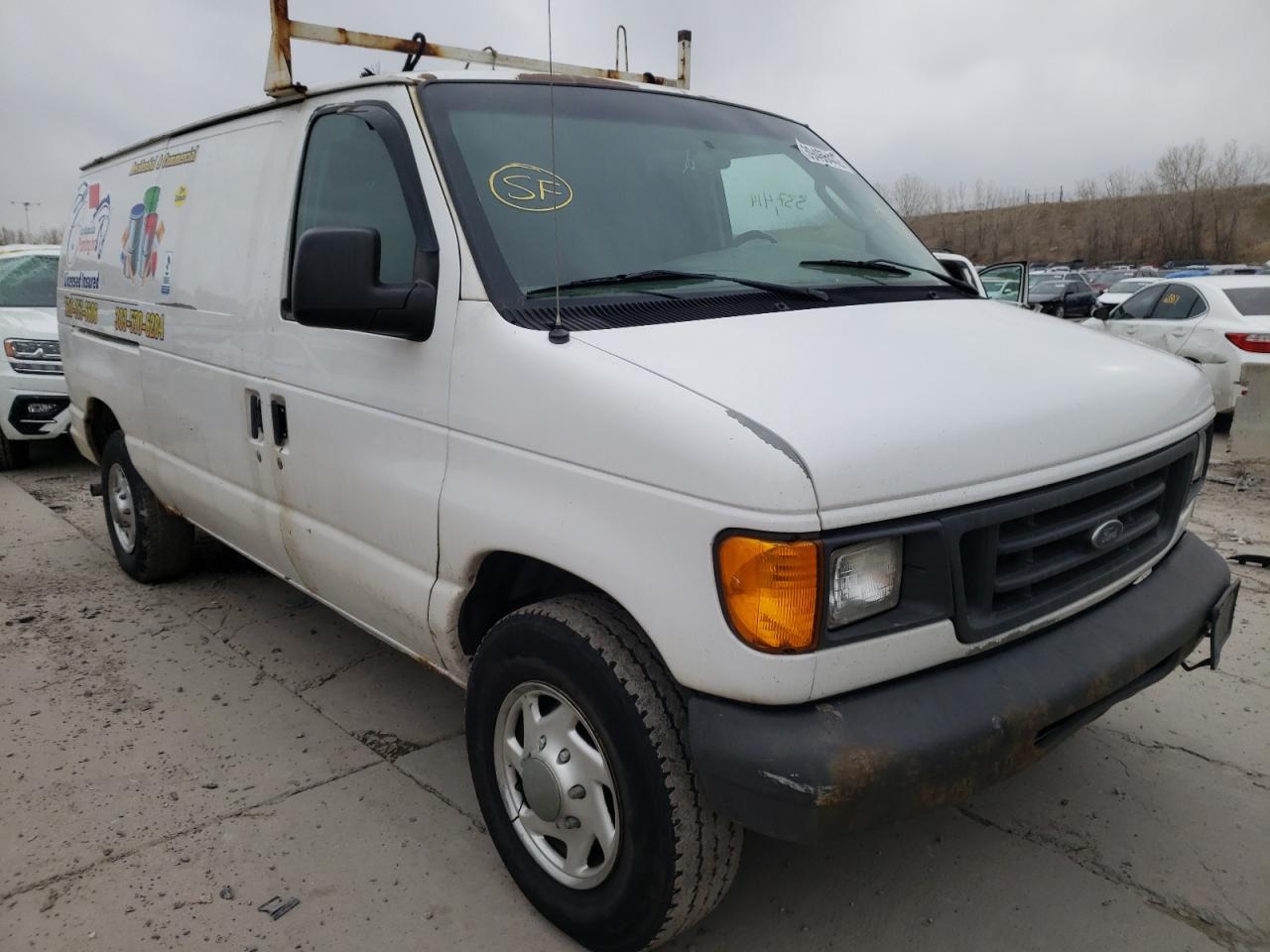 FORD ECONOLINE 2003 with VIN 1FTNE24L63HB75138 - Photo from auction