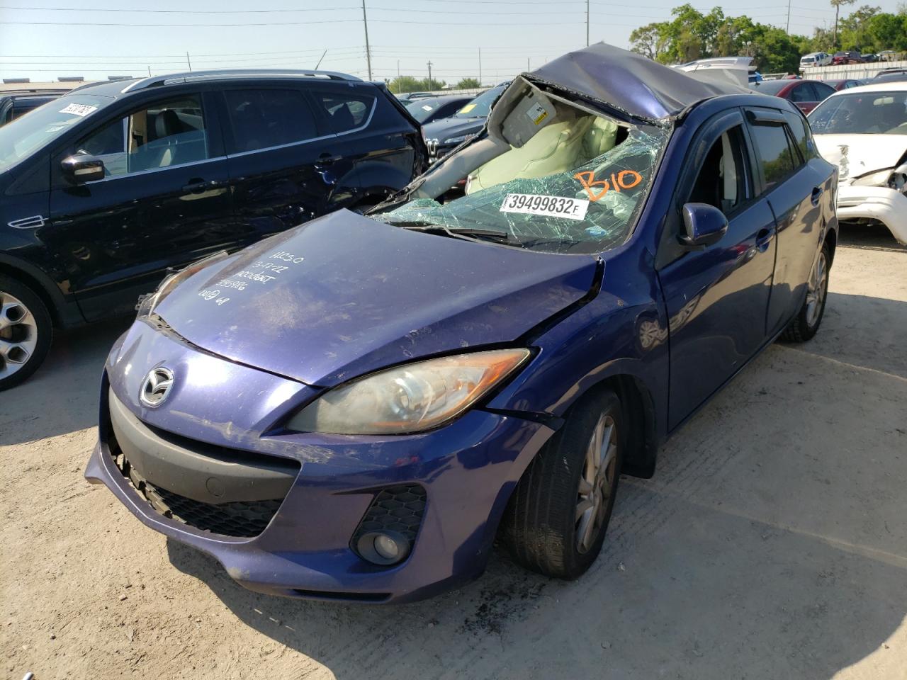 Photo 2 from auction – 2013 MAZDA 3 I with VIN JM1BL1L75D1742778
